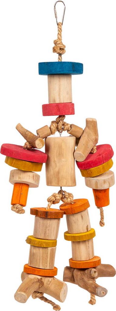 Papageien Holzspielzeug - Kreatives Spielzeug Aus Javaholz Produktbild 