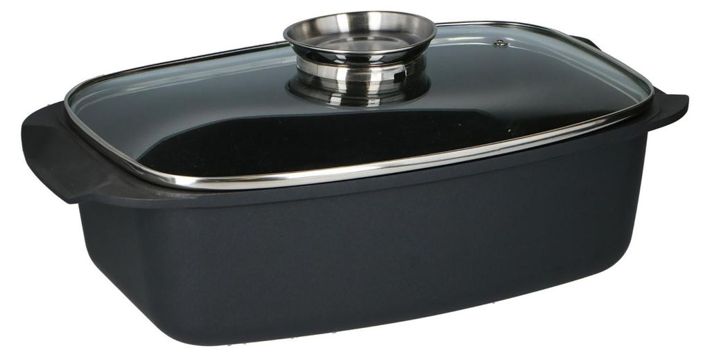 Aromabräter 5,5 L mit Glasdeckel neuetischkultur Produktbild 