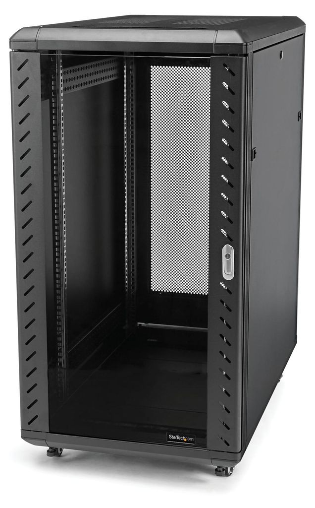 StarTech.com RK1836BKF étagère Rack autonome Noir Image du produit 