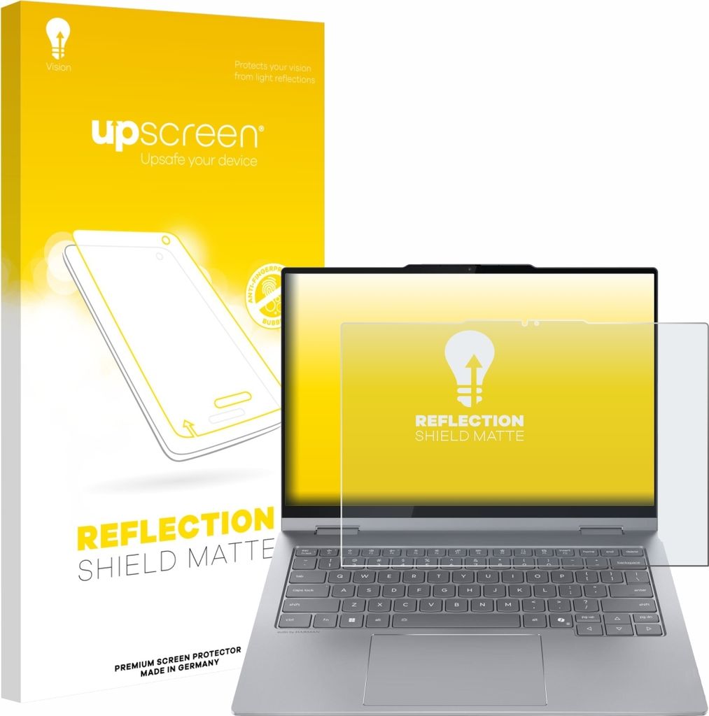 upscreen Schutzfolie für Lenovo ThinkBook 14 2-in-1 Gen 5 Displayschutz Displayschutzfolie Folie Matt Entspiegelungsfolie