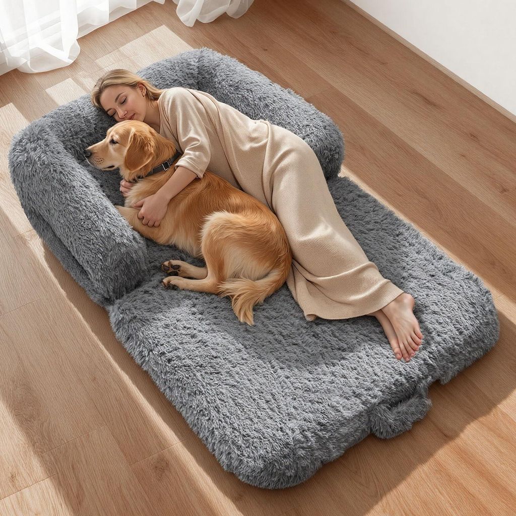 VEVOR Lit pour homme & chien, 181x111x24cm, Lit pour chien Image du produit 
