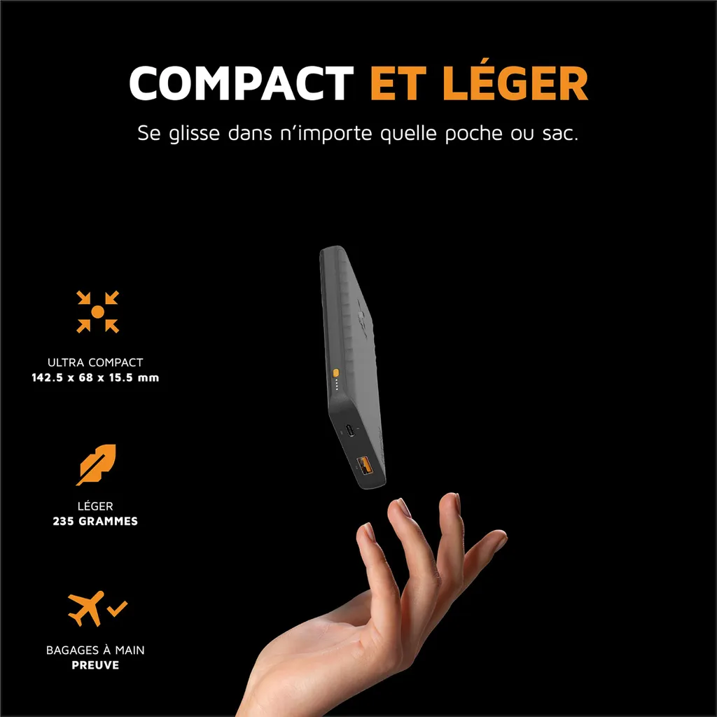 Batterie Externe Xtorm Go2 - Solution Charge Rapide pour Mobile Vide - 14