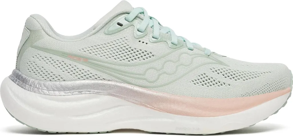 Saucony Ride 19 Femme - Chaussure de course contre fatigue pieds 37.5