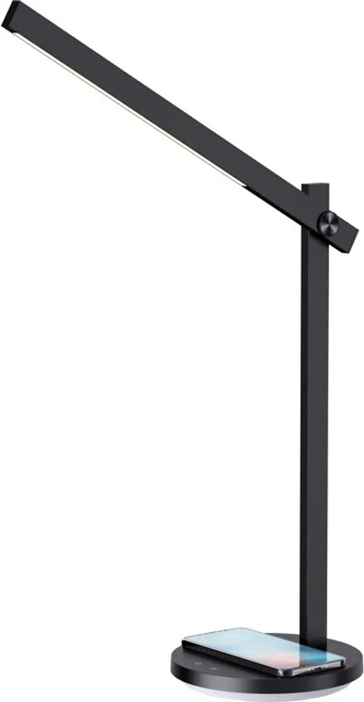 Lampe LED Anti-Fatigue Oculaire avec Chargeur Qi et Veilleuse Immax BEAM CCT