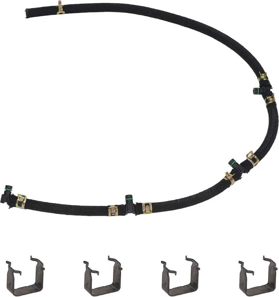 Tube de retour de carburant injecteur Isuzu 4JJ1 pour moteur Diesel