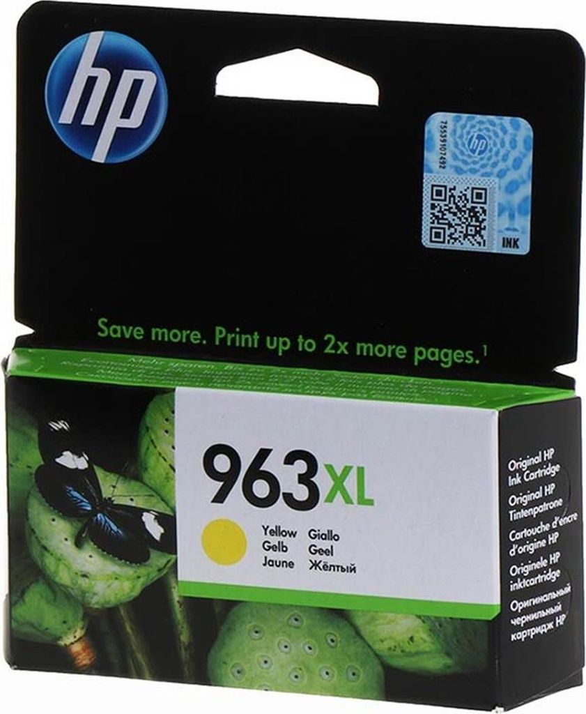HP 3JA29AE Tintenpatrone yellow No. 963 XL Produktbild 