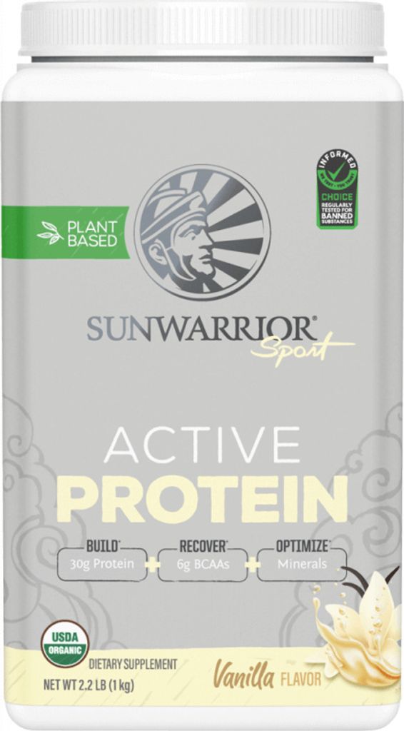 Sunwarrior Active Protein Organic (1000g) Vanilla - Eiweiße - Veganes Eiweiß