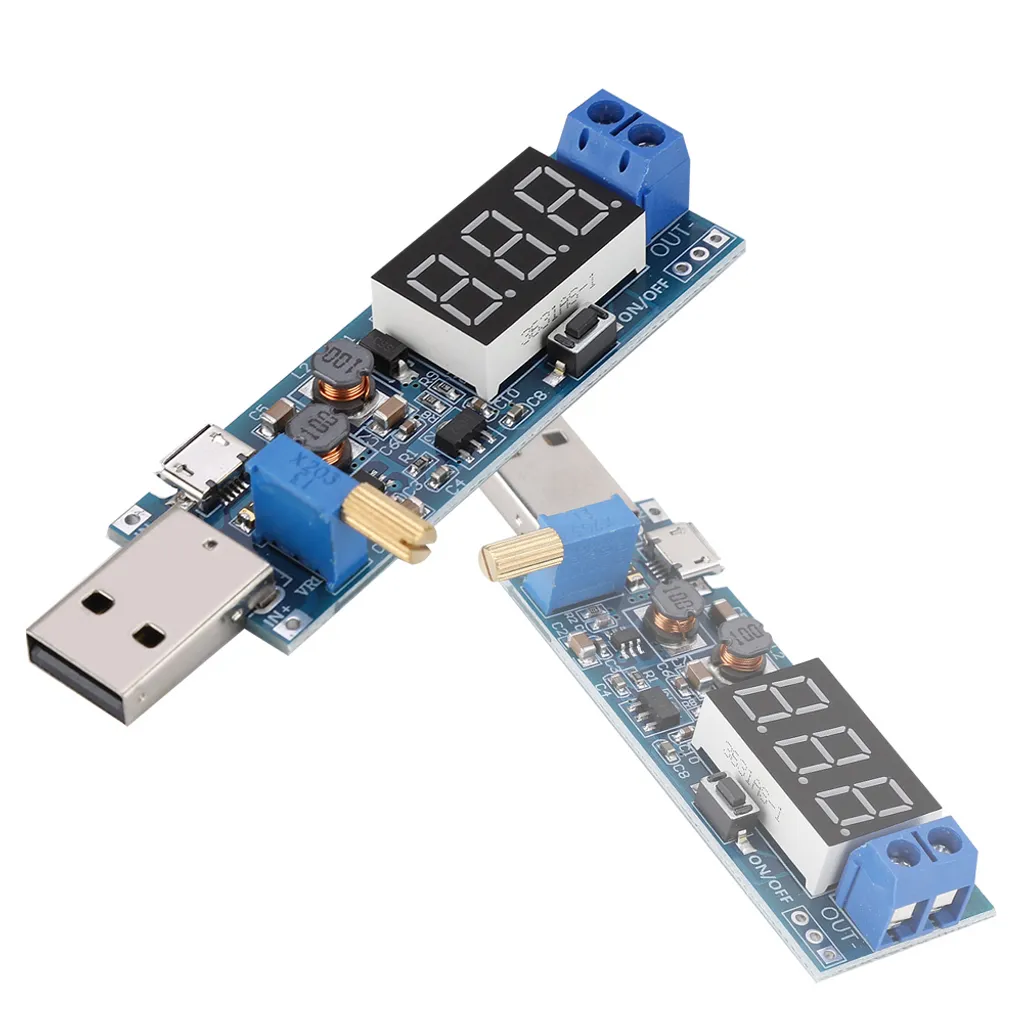Modulo regolatore di tensione, modulo di stabilizzazione della tensione, modulo USB Boost, modulo step up, modulo regolatore di tensione dell'alimentazione - 5