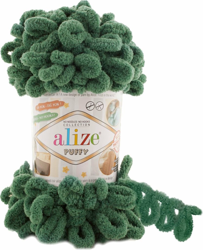 Alize Puffy (100g/9m) 532 grün Produktbild 