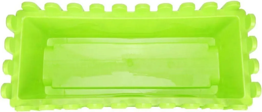 Cache-pot rectangulaire stable pour éviter le basculement des plantes