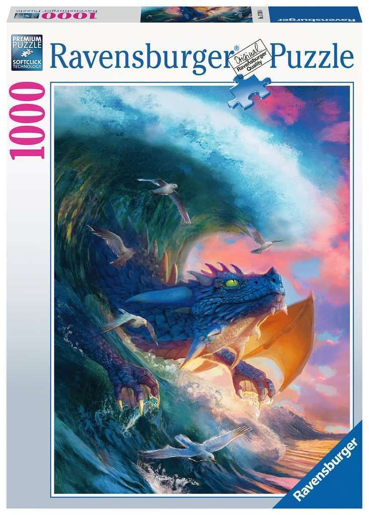 Ravensburger Klassische-Puzzles Drachenrennen 17391 1000-Teile - für Kinder ab 14 Jahren