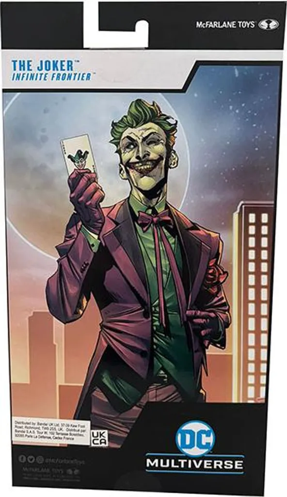 Figurine Joker DC Multiverse 18 cm ultra articulée McFarlane Frontier
