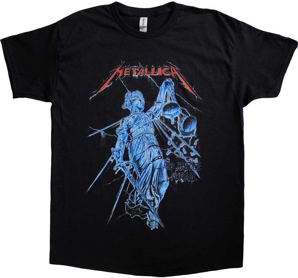 Metallica - "Justice" T-Shirt für Herren/Damen Uni RO11101 (L) (Schwarz)