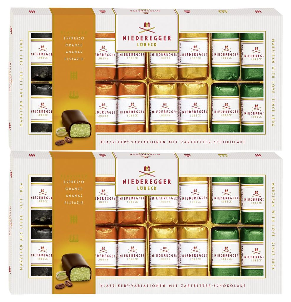 Niederegger Marzipan Klassisch Mini Brote Sortiert Produktbild 