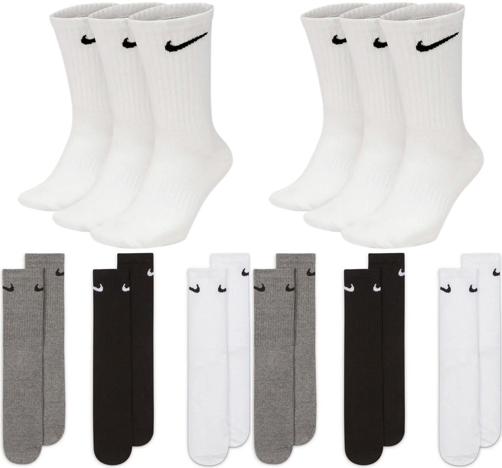 6 Paar Nike Everyday Lightweight Crew SX7676 Tennis Socke - Produktbild 