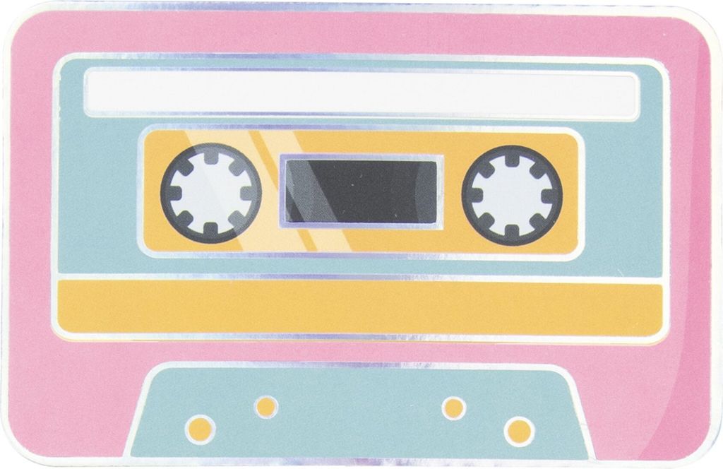 16 Servietten 90er Jahre pastell -