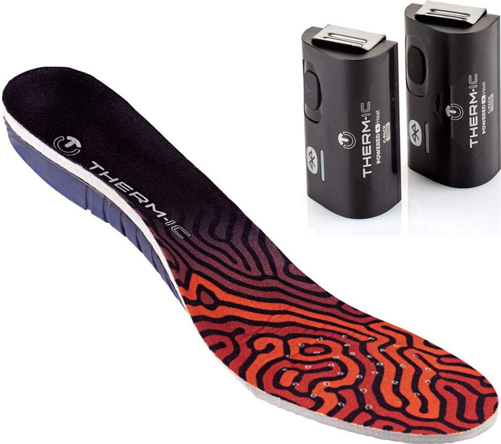 Therm-ic Insoles 3D Set -lämmitettävät pohjalliset akulla, koko XL