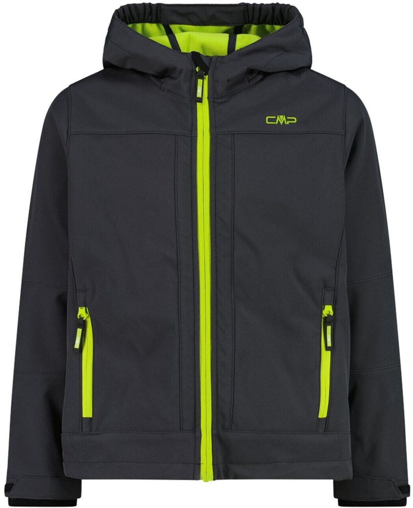 Cmp Fix Hood 3a00094 Softshelljacke Schwarz 10 Years Kinder Produktbild 