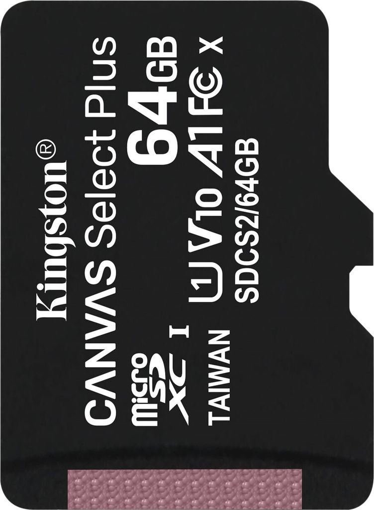 Kingston micSDXC Canvas Select Plus Single ohne Adapter, 64GB