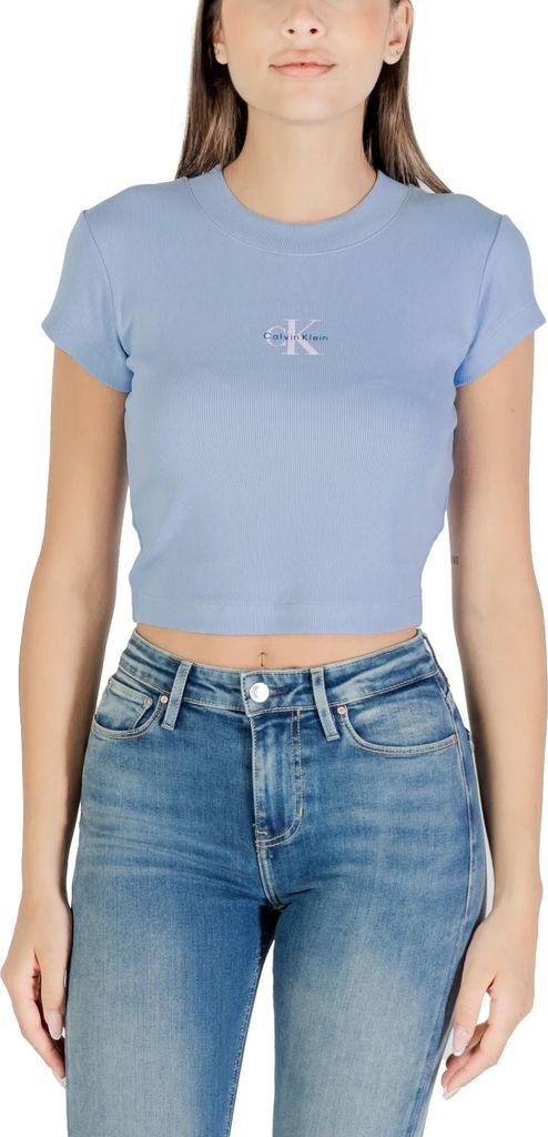 Calvin Klein Jeans Top Azurblau 488166 : Größe - XS Größe: XS