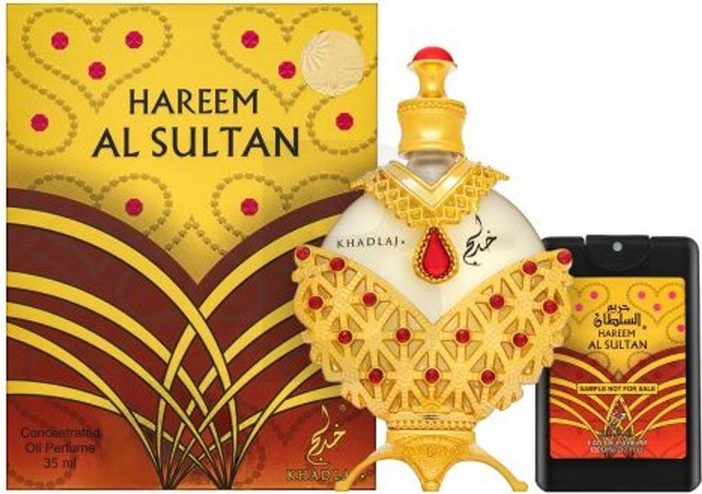Khadlaj Hareem Al Sultan Gold Huile parfumée pour femmes 35 Image du produit 
