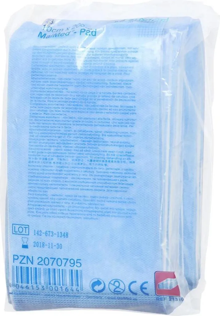 MaiMed Pad NS 10 x 20 cm - Compresse Assorbenti Professionali (25 pz)