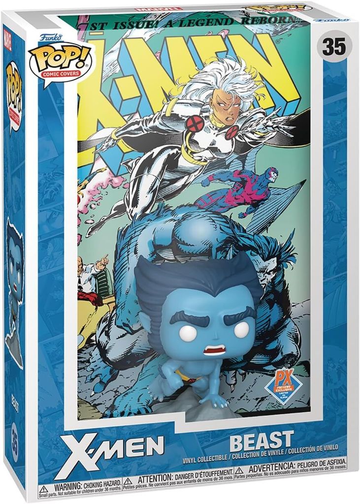 Figurka winylowa Funko POP! X-Men #1 (Beast) 9 cm w Immagine del prodotto 