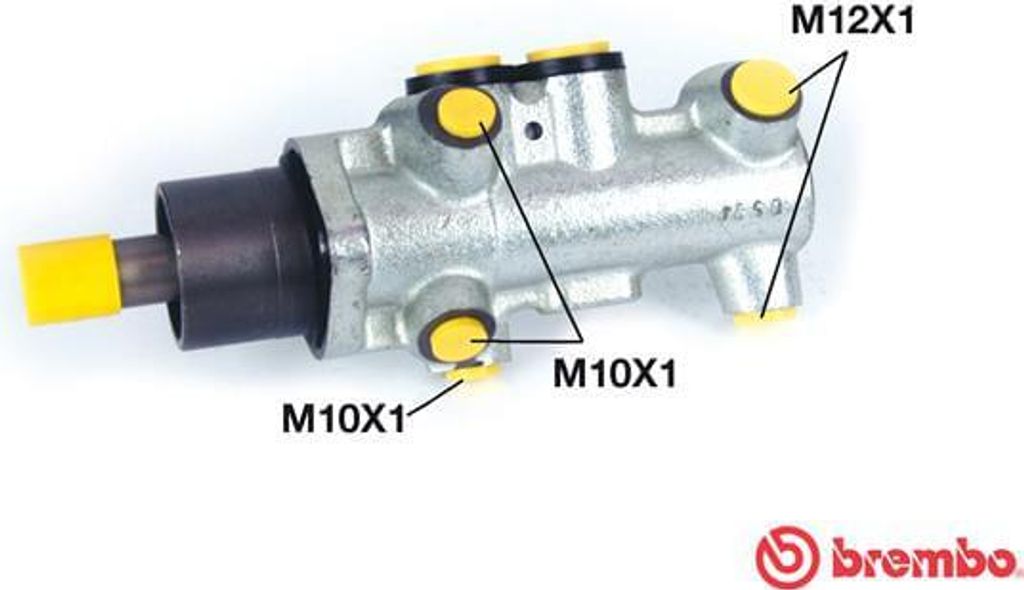 BREMBO M 68 009 Bremszylinder Hauptbremszylinder für OPEL Movano Kastenwagen (X70) Movano Bus (X70) Movano Pritsche / Fahrgestell (X70)