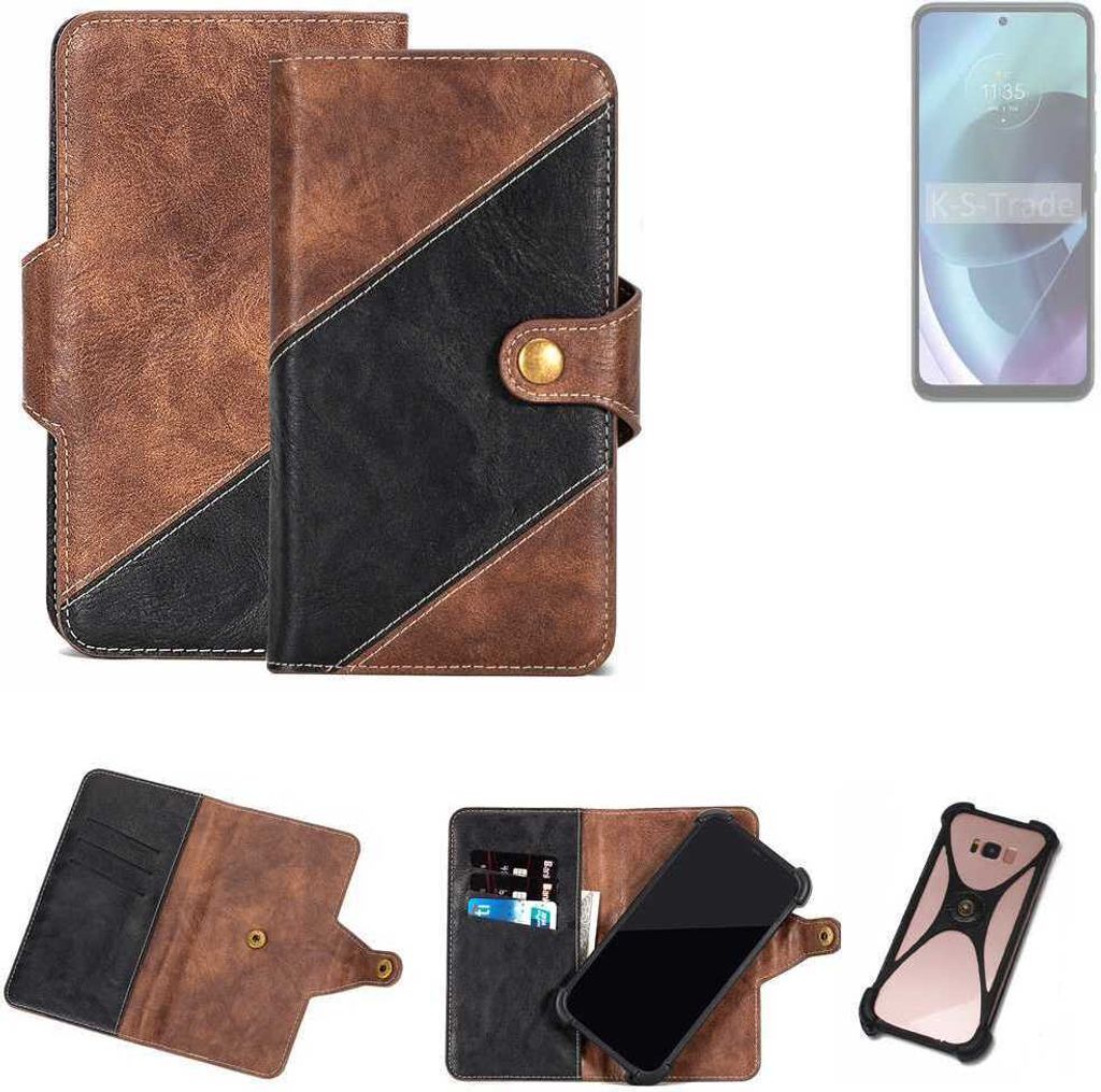 K-S-Trade Handyhülle Schutzhülle Bookstyle Case kompatibel mit Infinix GT 20 Pro Klapphülle Cover Hülle Schutztasche 1x