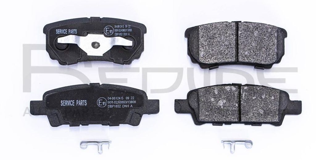 RED-LINE Bremsbeläge Satz Hinten Bremsklötze für MITSUBISHI Lancer VIII Schrägheck (CXA) 27DG007