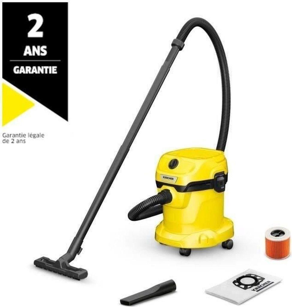 1000W WD2 plus 2 V-15/4/18/C wet and dry vacuum cleaner - Productafbeelding 