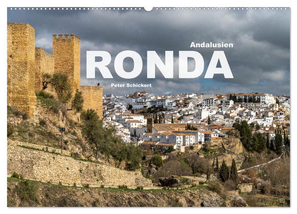 Andalusien - Ronda (Wandkalender 2027 DIN A2 quer), CALVENDO Monatskalender