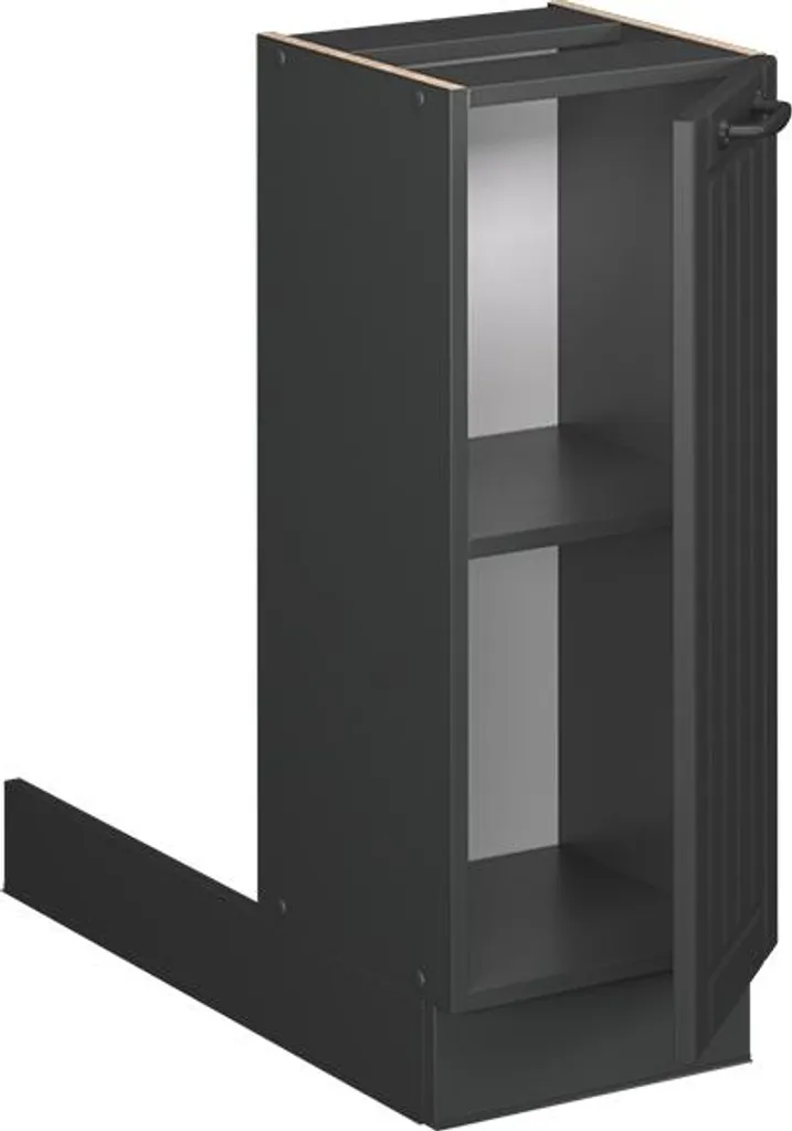 Isola Cucina Vicco Fame-Line 30 cm Grigio Antracite | Modulo Salvaspazio