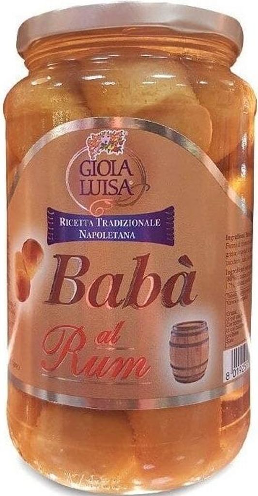 Mini-Cupcakes im Glas Baba al rhum in Rum 580ml - Gioia Produktbild 