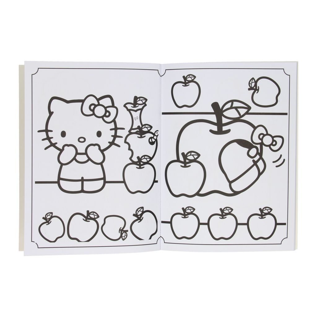Super Color Colorbook Hello Kitty mit Stiften