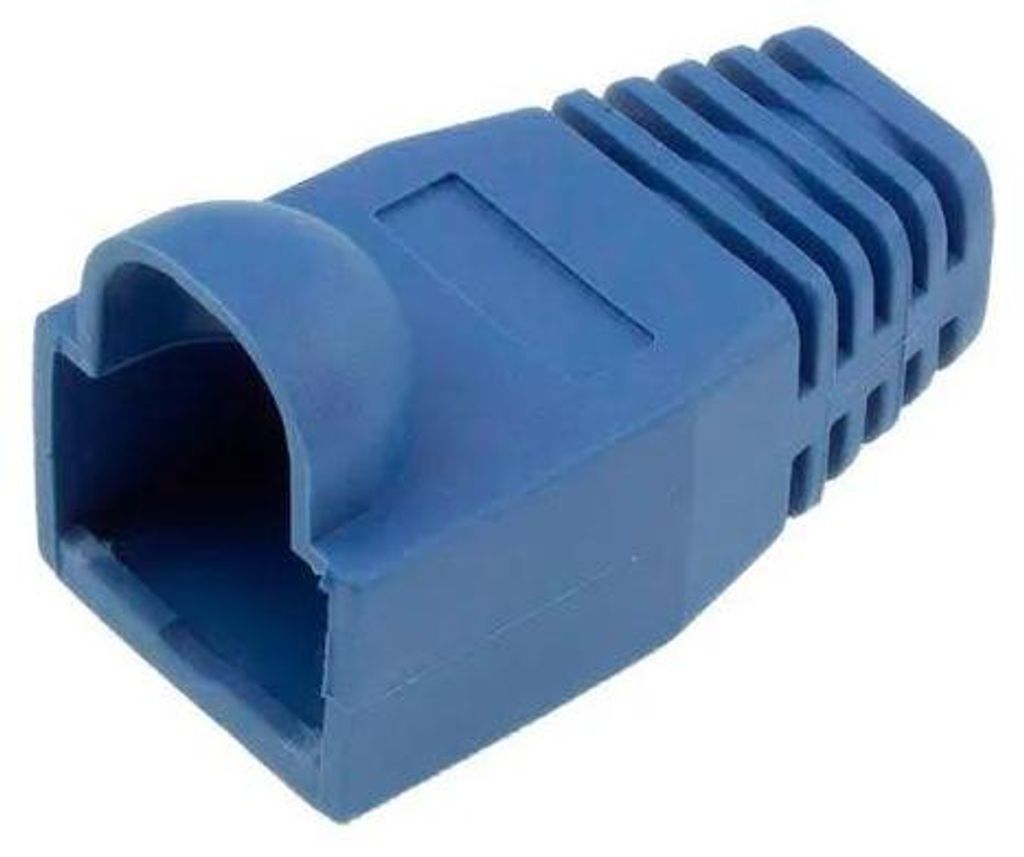 ACT RJ45 blue boot for 5.5 mm cable