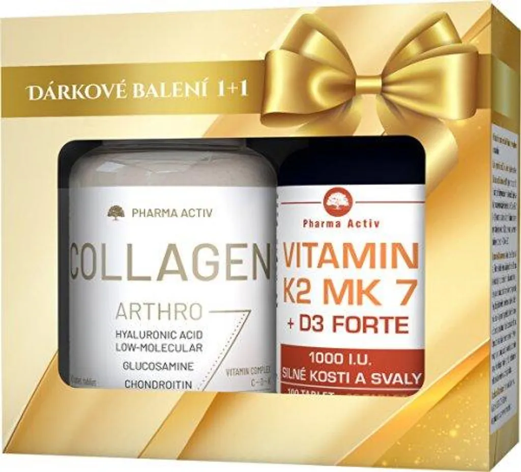 Collagen Arthro 90 comprimés et Vitamine K2 MK7 D3 1000 UI Pack Articulation