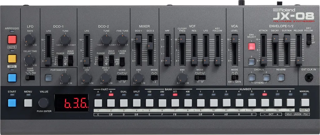 Roland JX-08 : Retrouvez le Son Analogique sans les Contraintes Vintage
