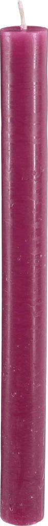 Stilvolle durchgefärbte Berry Stabkerzen 21×240mm - 12er Set für festliche Anlässe und Dekoration, 12 Stück