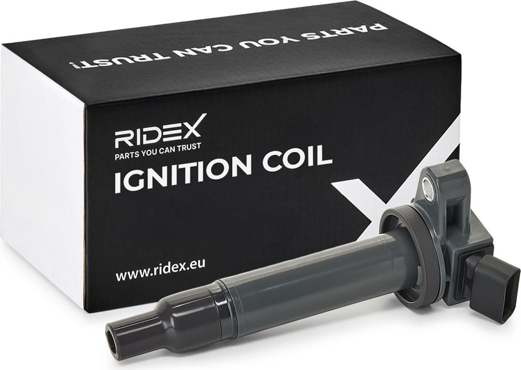 RIDEX 689C0104 Zündspule 12V für TOYOTA LAND CRUISER 150 (KDJ15, GRJ15) für SUBARU Trezia II (DBA-NSP120) für DAIHATSU CHARADE für LEXUS IS I