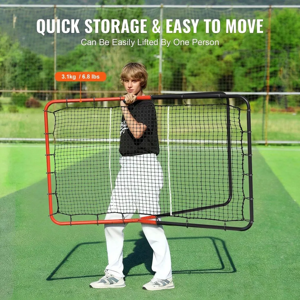 Mur de Rebond de Baseball Professionnel 3-Way Trainer pour Entraînement