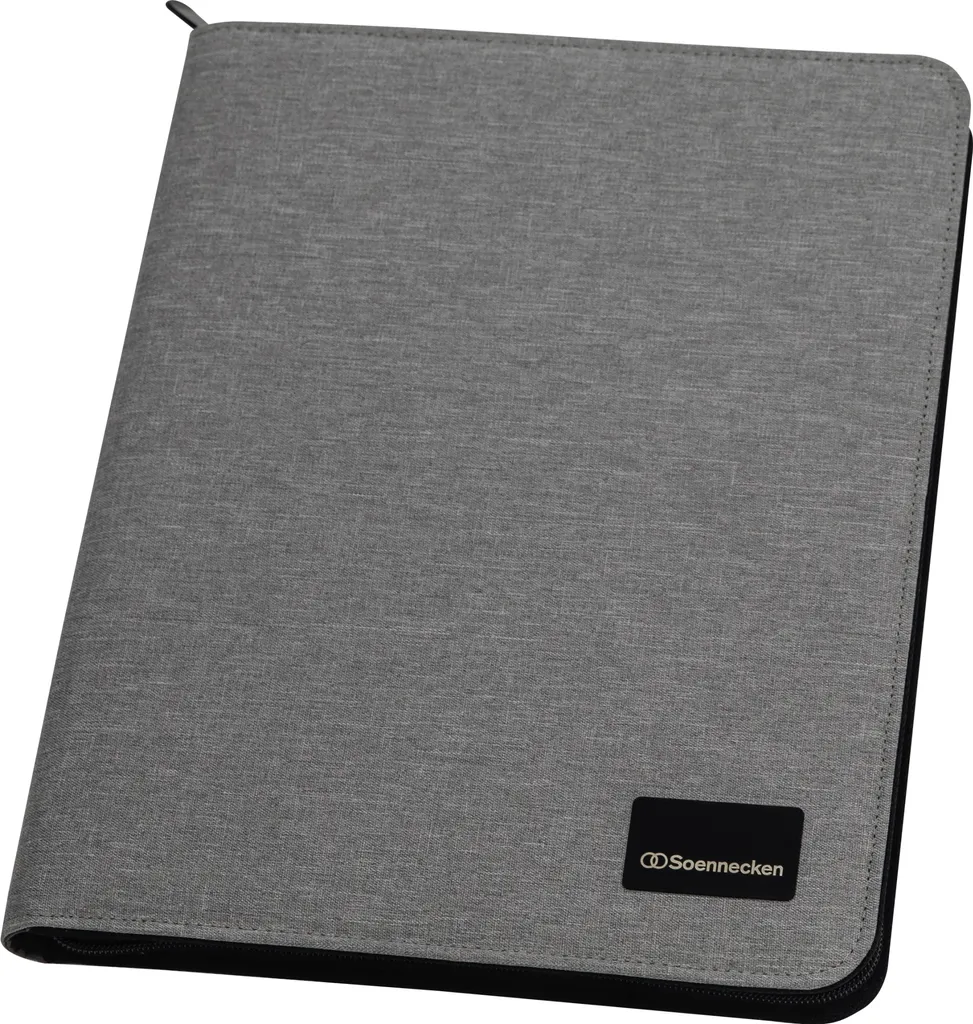 Porte-documents A4 Gris Soennecken 5162 : Finition Robuste et Sobre