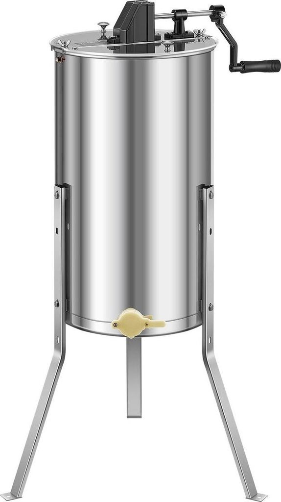 Manual Honey Extractor 2 Frame Honey Spinner Beekeeping Stainless Steel