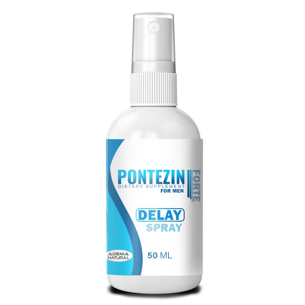 Adema Natural Pontezin Forte - Verzögerungsspray – mit Sofortwirkung – Delay Spray - längerer Sеx – Verzögerung der Ejakulation - mehr ...