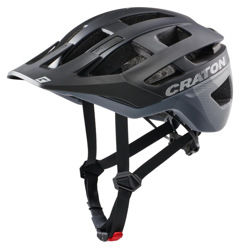 Cratoni AllRace-Helm – schwarz-grau matt 2021 größe S-M Produktbild 