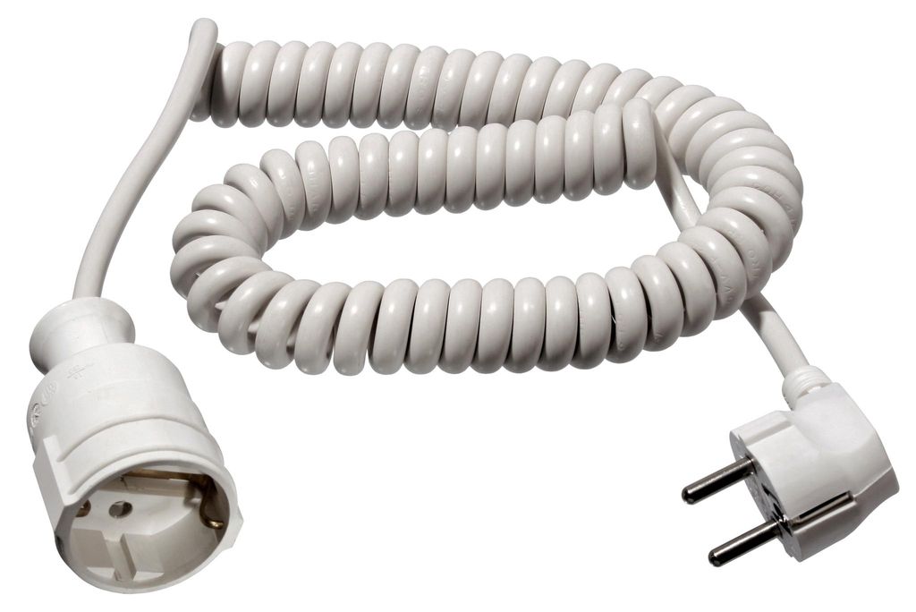 as-Schwabe 70412 Kabel spiralny do styków ochronnych 1m Zdjęcie produktu 