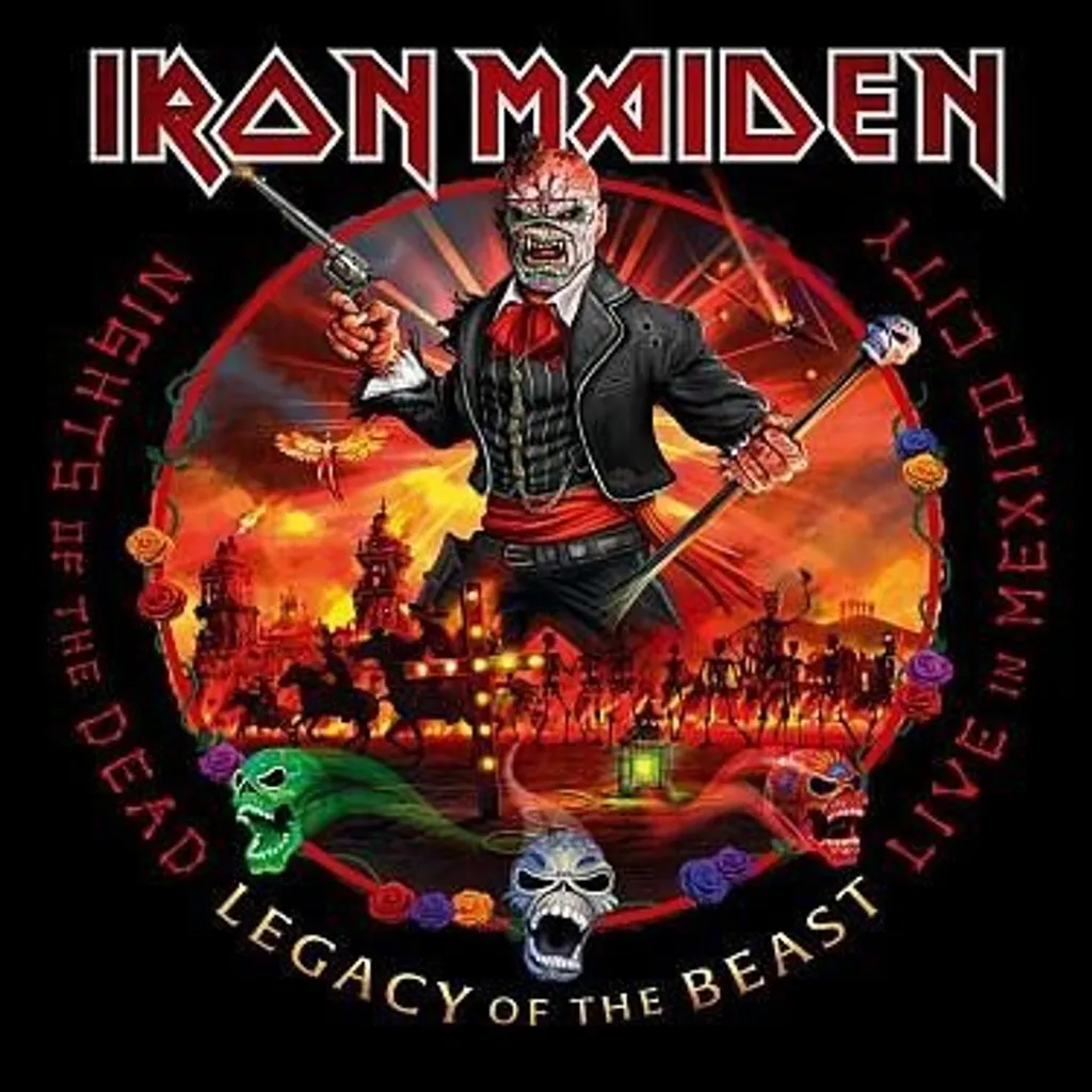 Iron Maiden Nights Of The Dead Legacy Of The Beast Live Mexico 2 CD