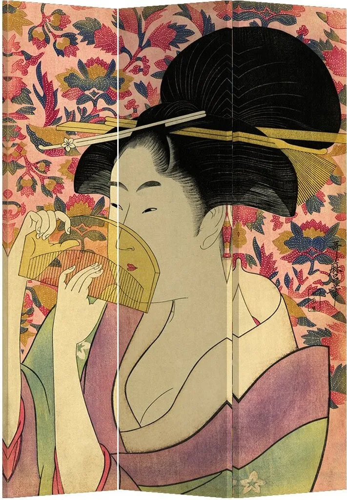 Séparateur de Pièce Amovible pour Chambre et Salon Style Japonais 3P