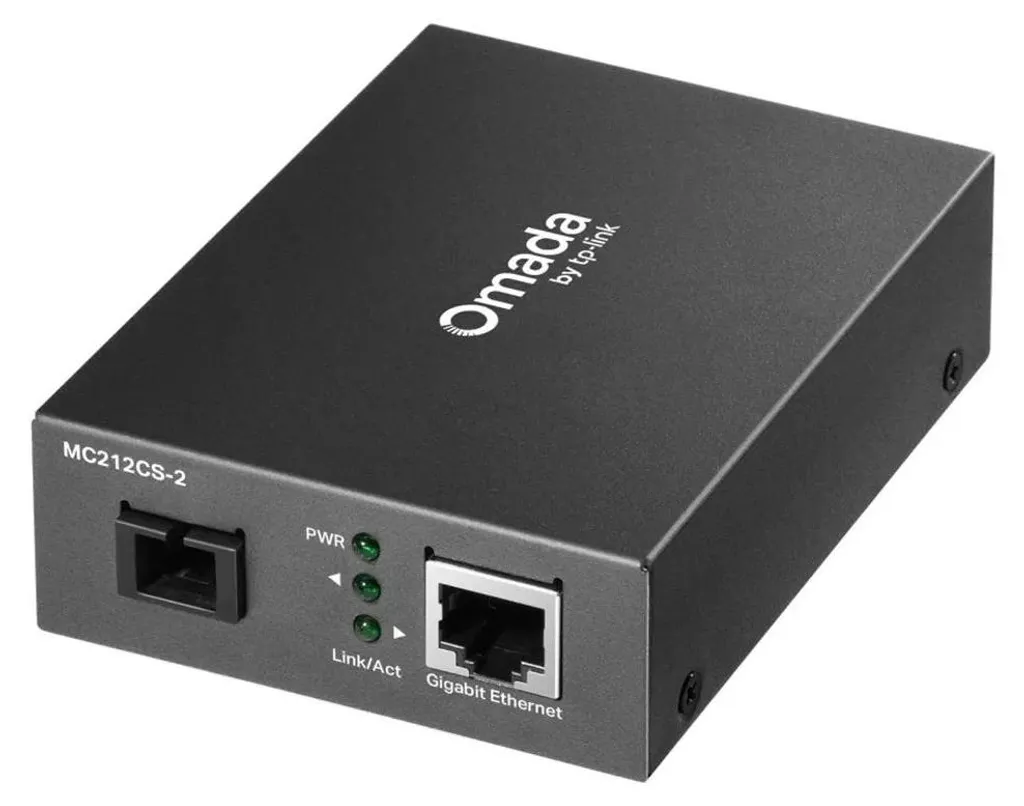 Solution fibre pour réseau stable : Convertisseur TP-Link MC212CS-20 Gigabit