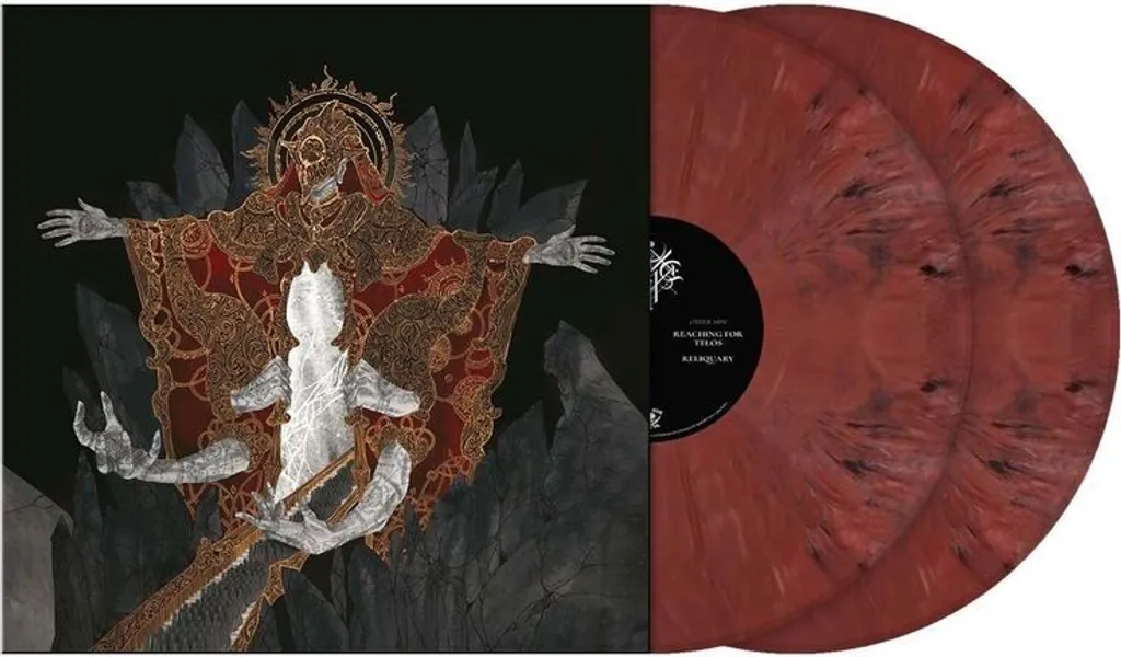 Album Vinyle Voidkind de DVNE Coloris Crimson Marbré - Disque LP 12"